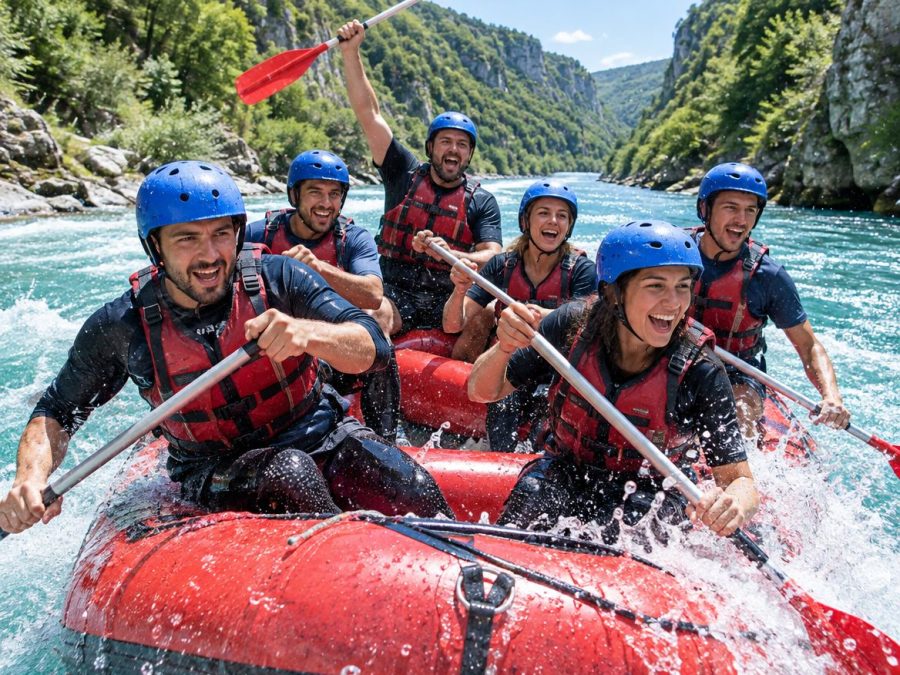 Rafting na Drini